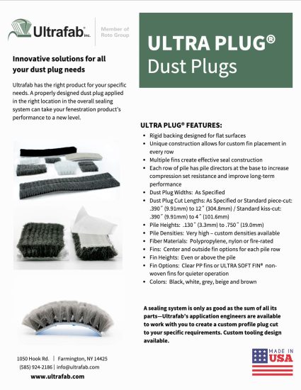 Ultra Plug Sell Sheet Cover